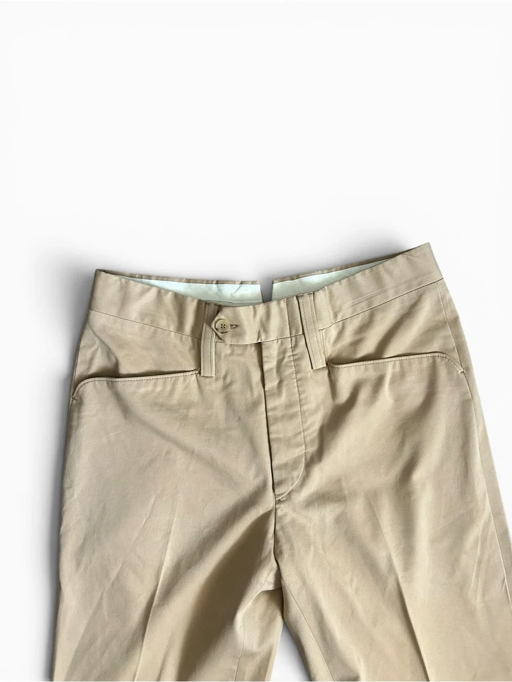 90s Y2K Men’s GUCCI Khaki Pants, 31” X 32.5”